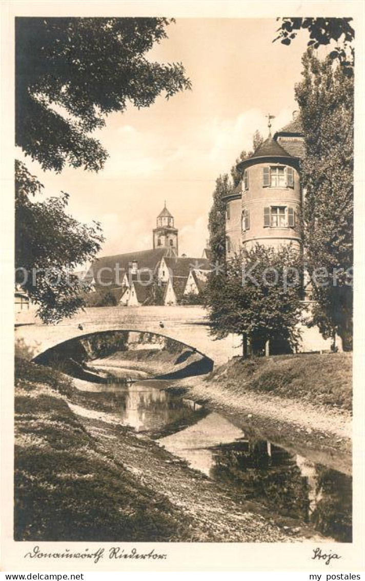 Donauwoerth Bayern Rindertor