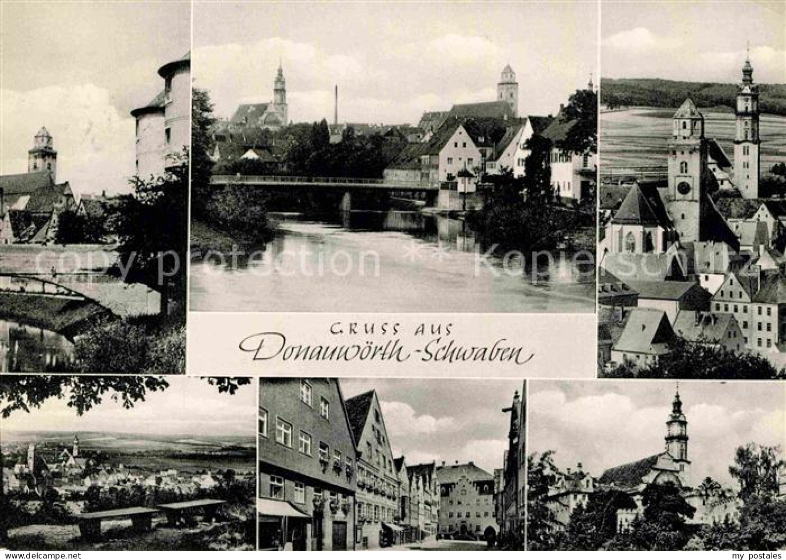 Donauwoerth Bayern Stadtansichten