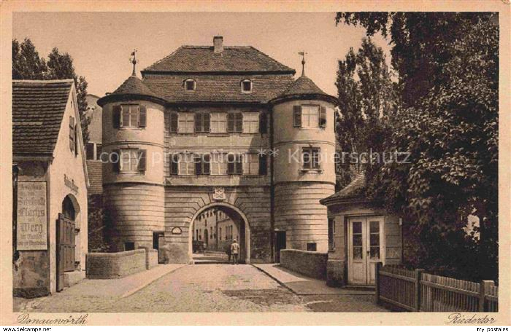 Donauwoerth Bayern Stadttor