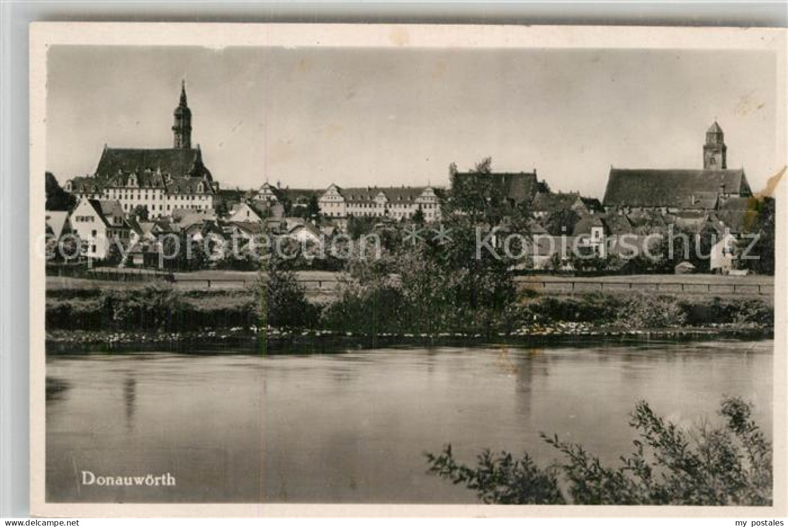 Donauwoerth Bayern Teilansicht