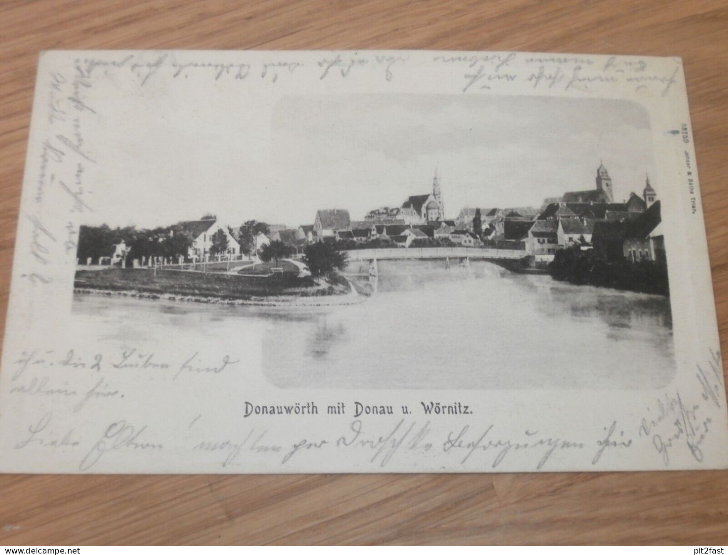 Donauwörth , 1902 , alte Ansichtskarte , Postkarte , AK !!