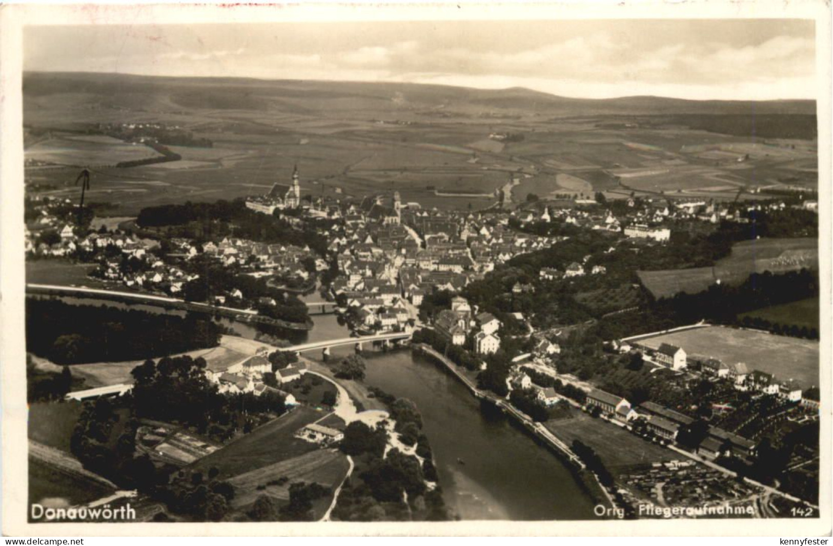 Donauwörth - Fliegeraufnahme