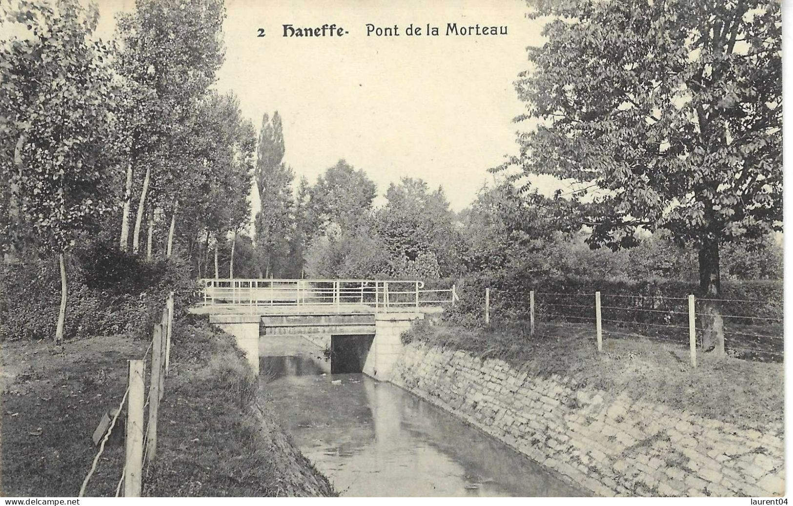 DONCEEL.  HANEFFE.  PONT DE LA MORTEAU. EDIT. N. LAFLOTTE.