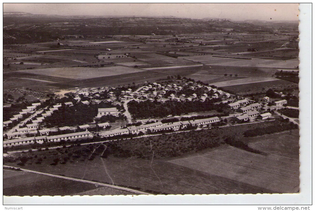 Donzère.. Chute de Donzère-Mondragon.. belle vue de la Cité du Pont-Double