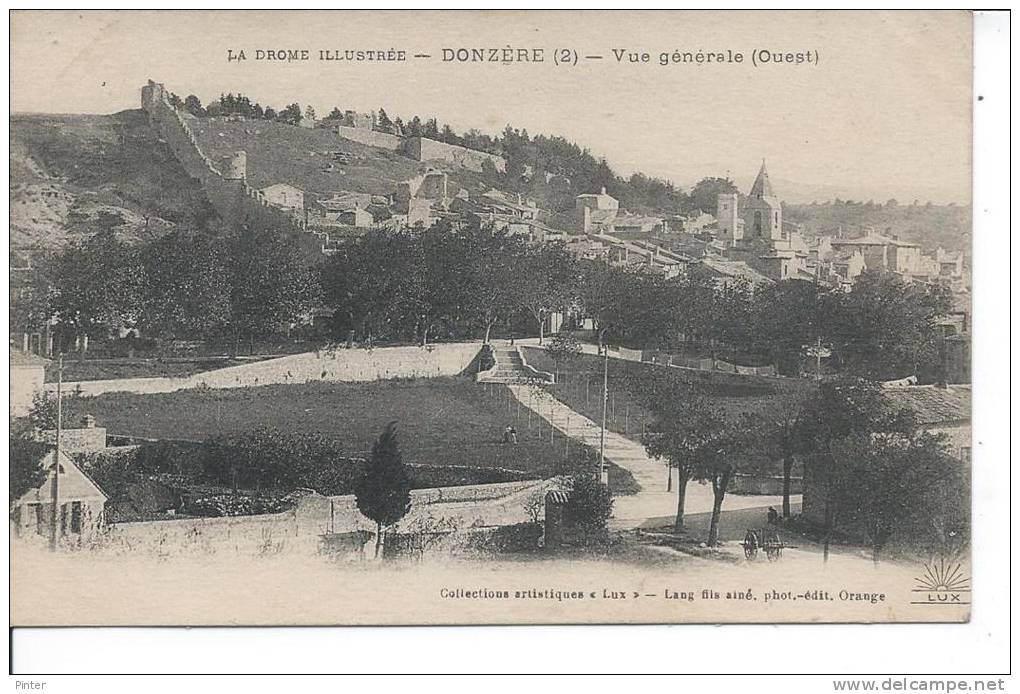 DONZERE - Vue générale  (Ouest)