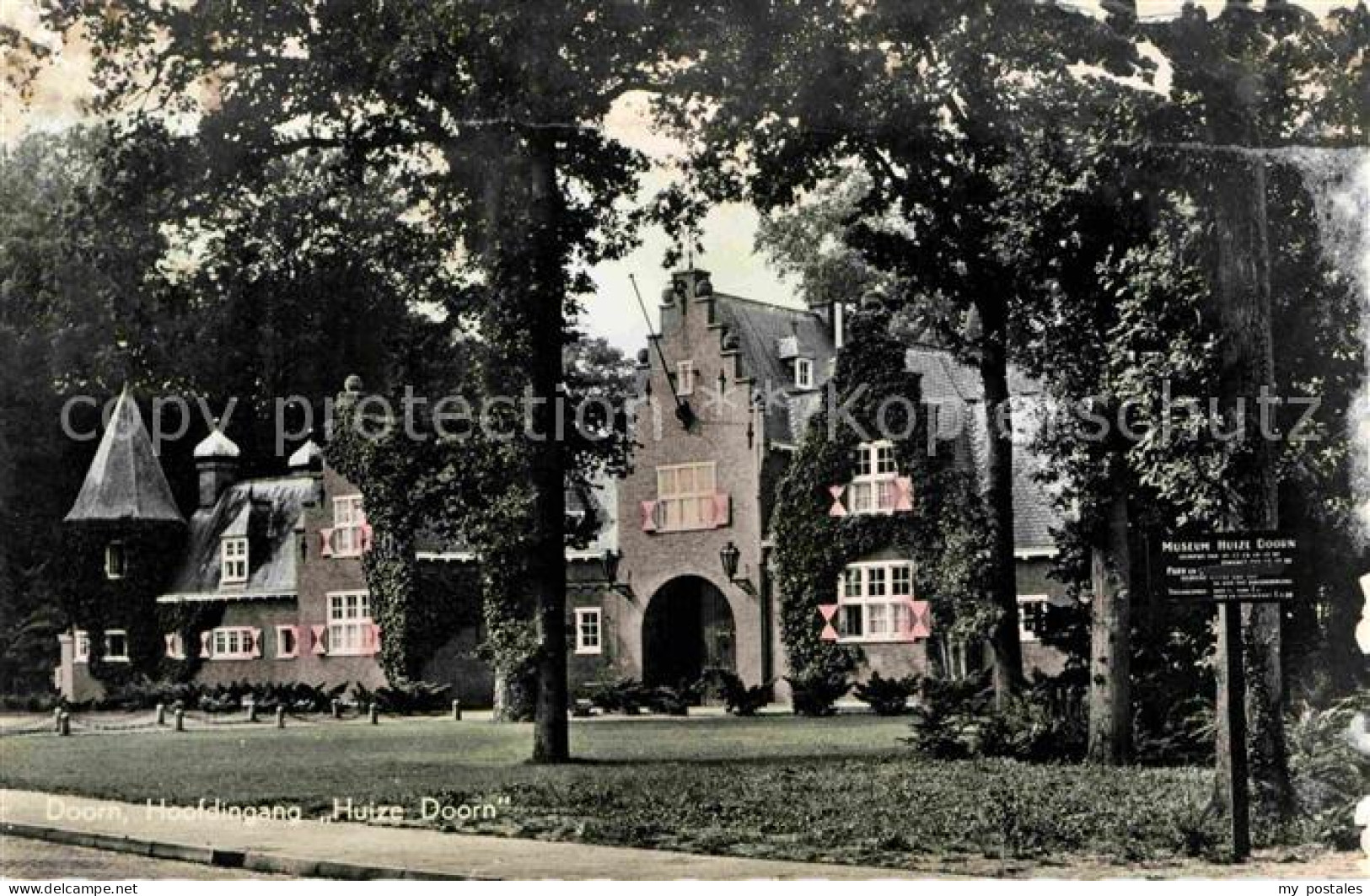 Doorn Niederlande Hoofdingang Huize Doorn