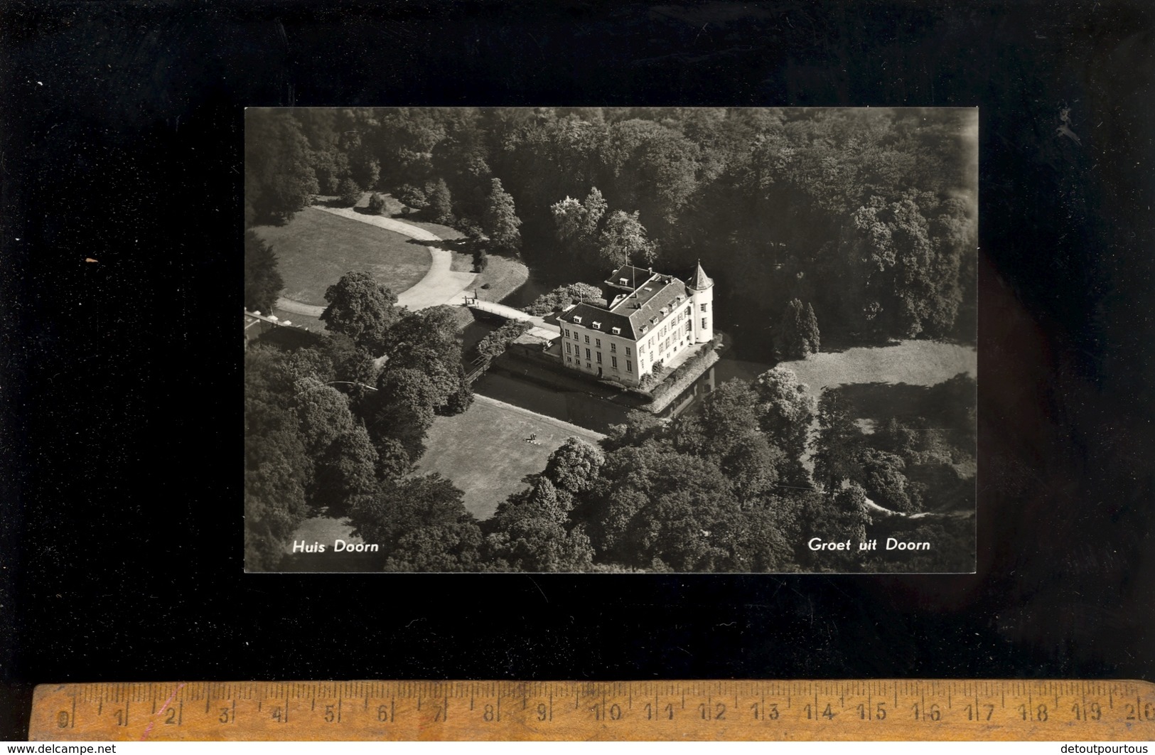 DOORN UTRECHT : Huis Doorn Groet uit Doorn Aerial view