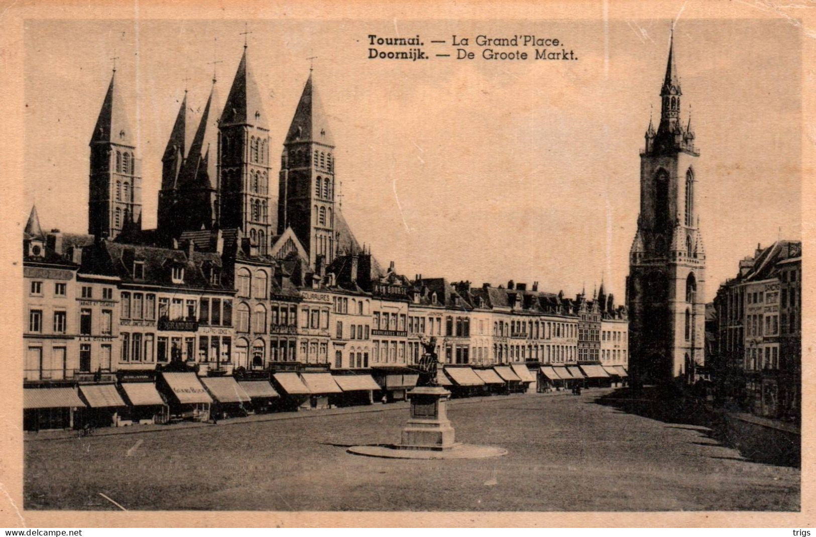 Doornik - de Groote Markt