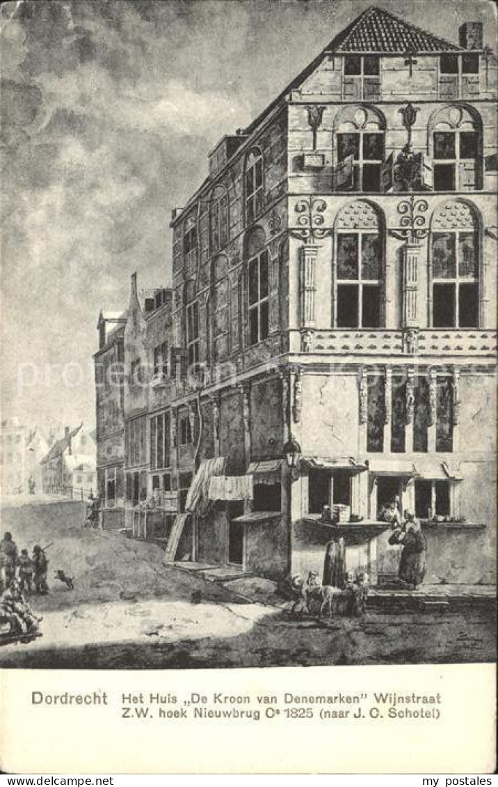 Dordrecht Huis De Kroon Denemarken Wijnstraat