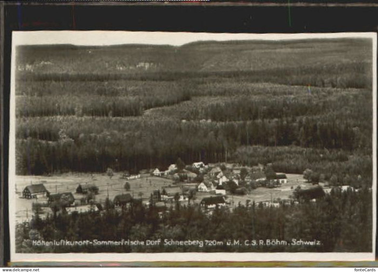 Dorf ZH Dorf Schneeberg  1930