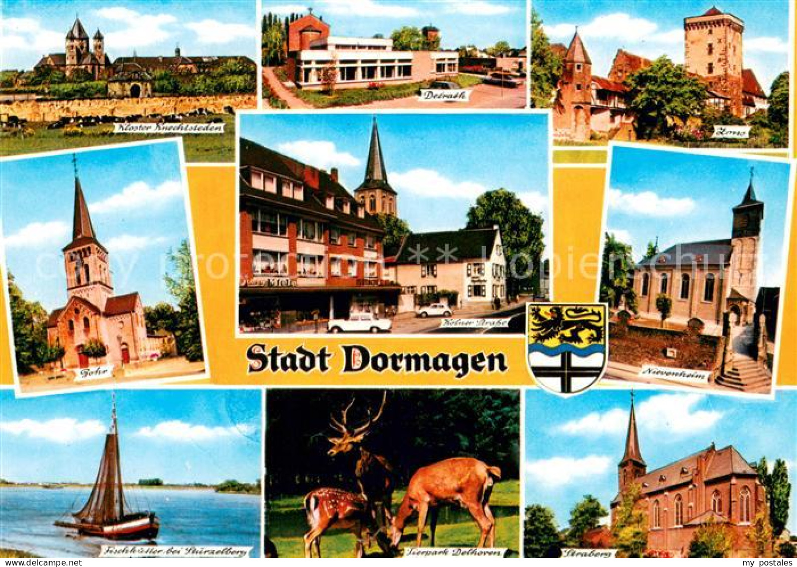 Dormagen Kloster Knechtsteden Koelner Strasse Kirchen Nachbargemeinden Fischkutt
