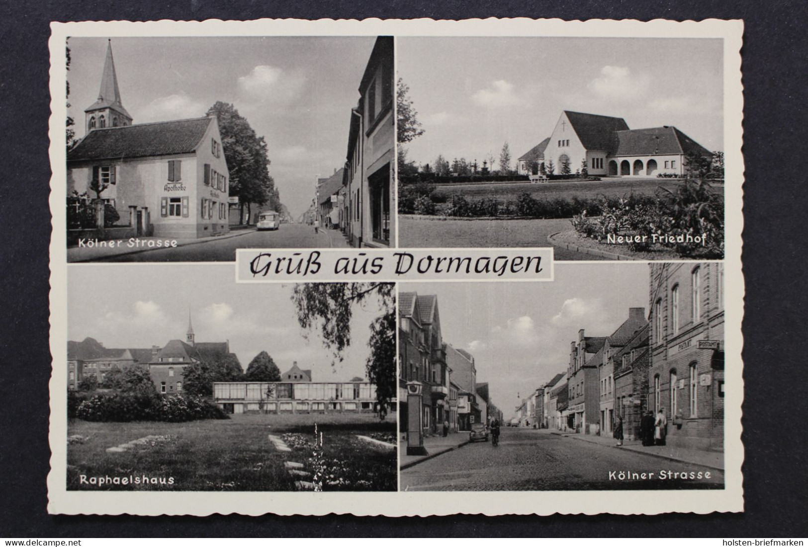Dormagen, Kölner Strasse, neuer Friedhof, Raphaelshaus