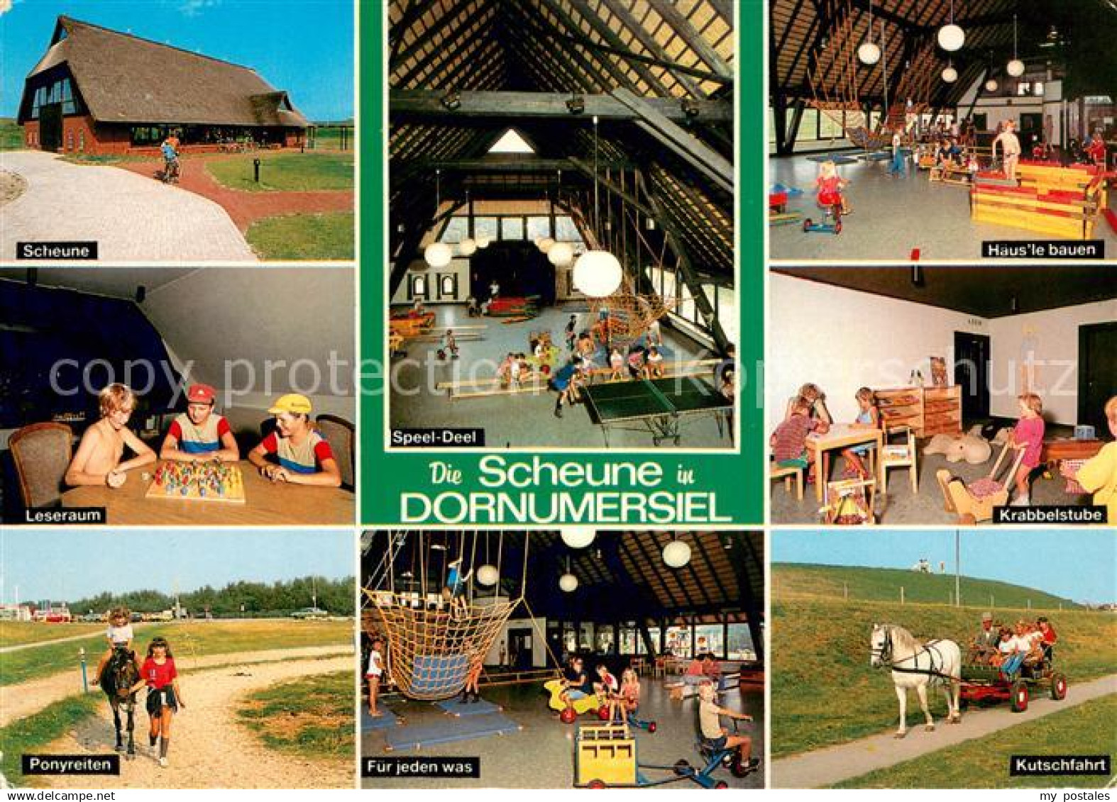 Dornumersiel Die Scheune Leseraum Ponyreiten Haeusle bauen Krabbelstube Kutschfa