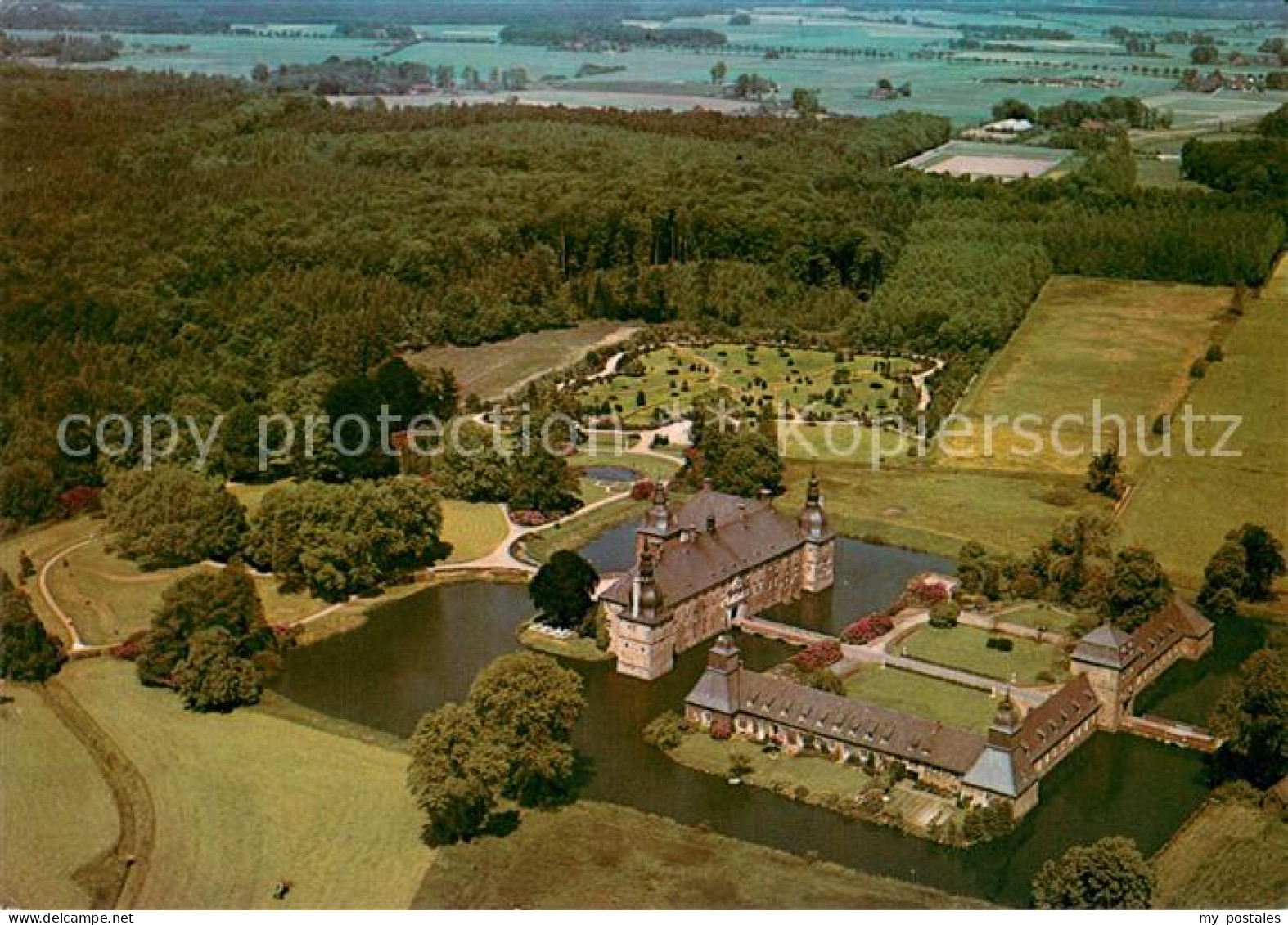 Dorsten Fliegeraufnahme Schloss Lembeck