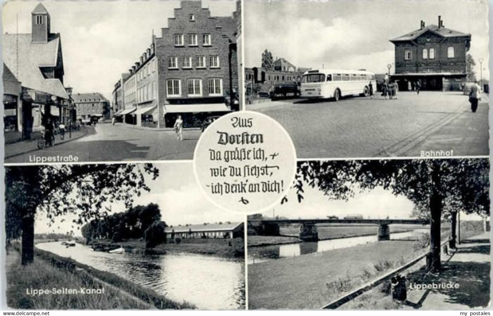 Dorsten Lippestrasse  Bruecke