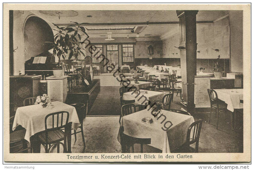 Dorsten Recklinghauserstr. 23-25 - Cafe Restaurant H. David - Teezimmer