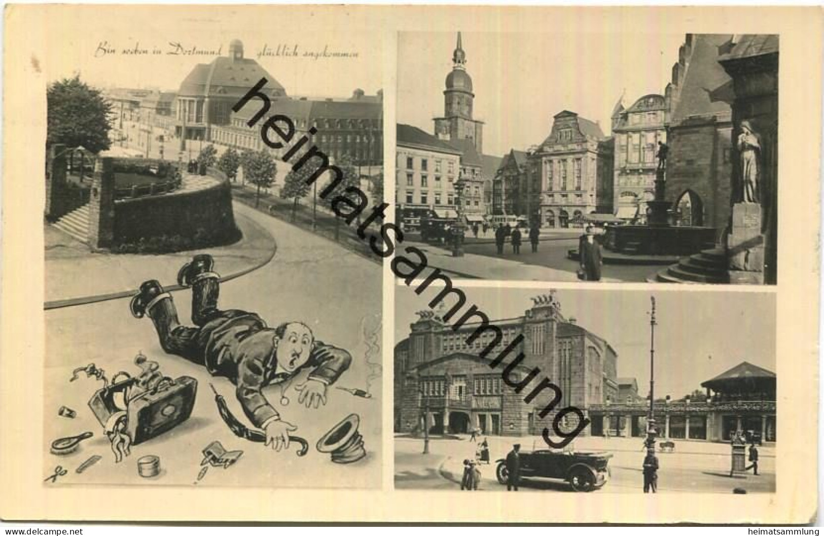 Dortmund - Foto-AK - Verlag Otto Kaschewitz Dortmund gel. 1951