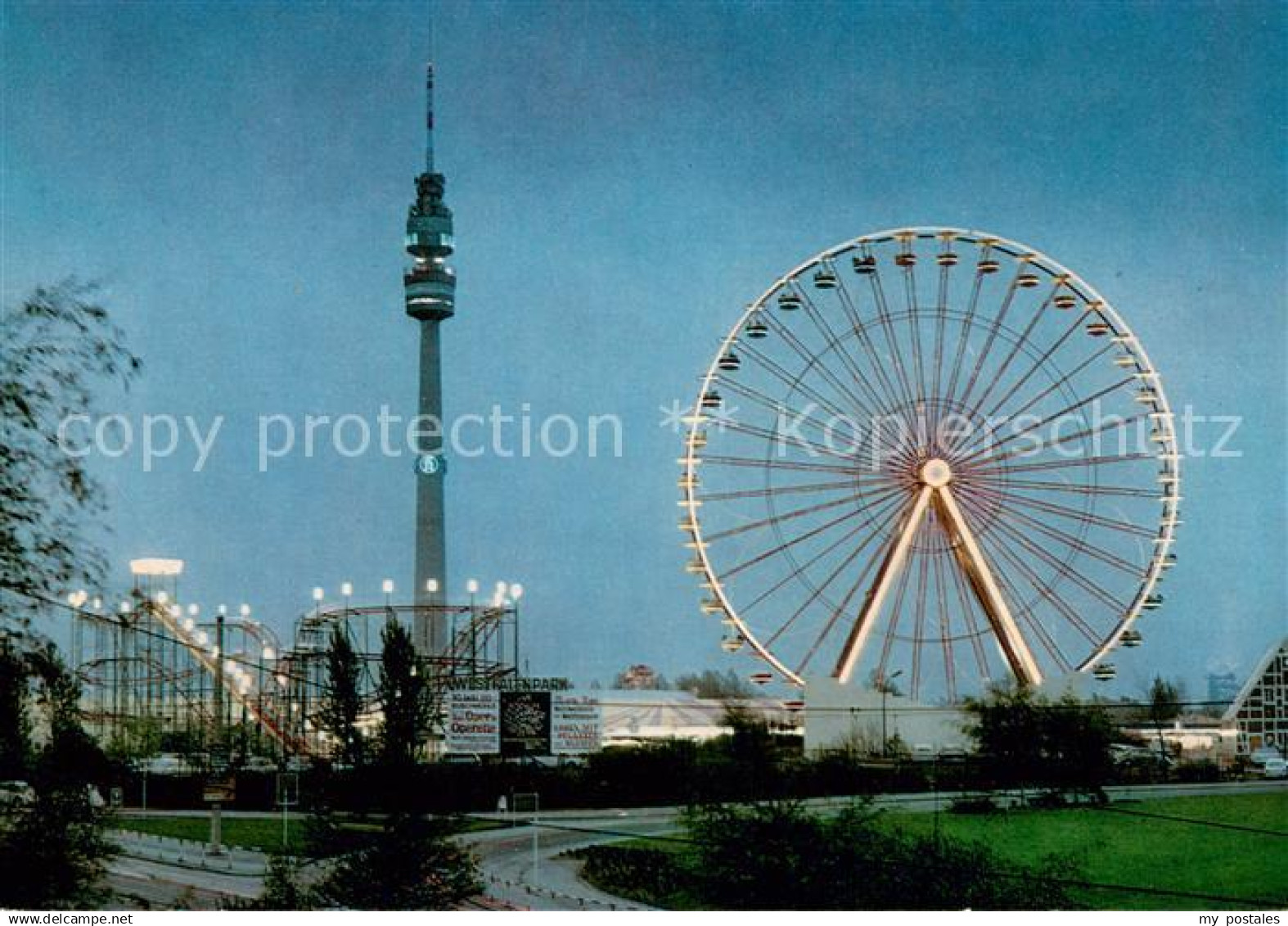 Dortmund Gaststaettenbetriebe Westfalenhalle Dortmund Rotierendes Turmrestaurant