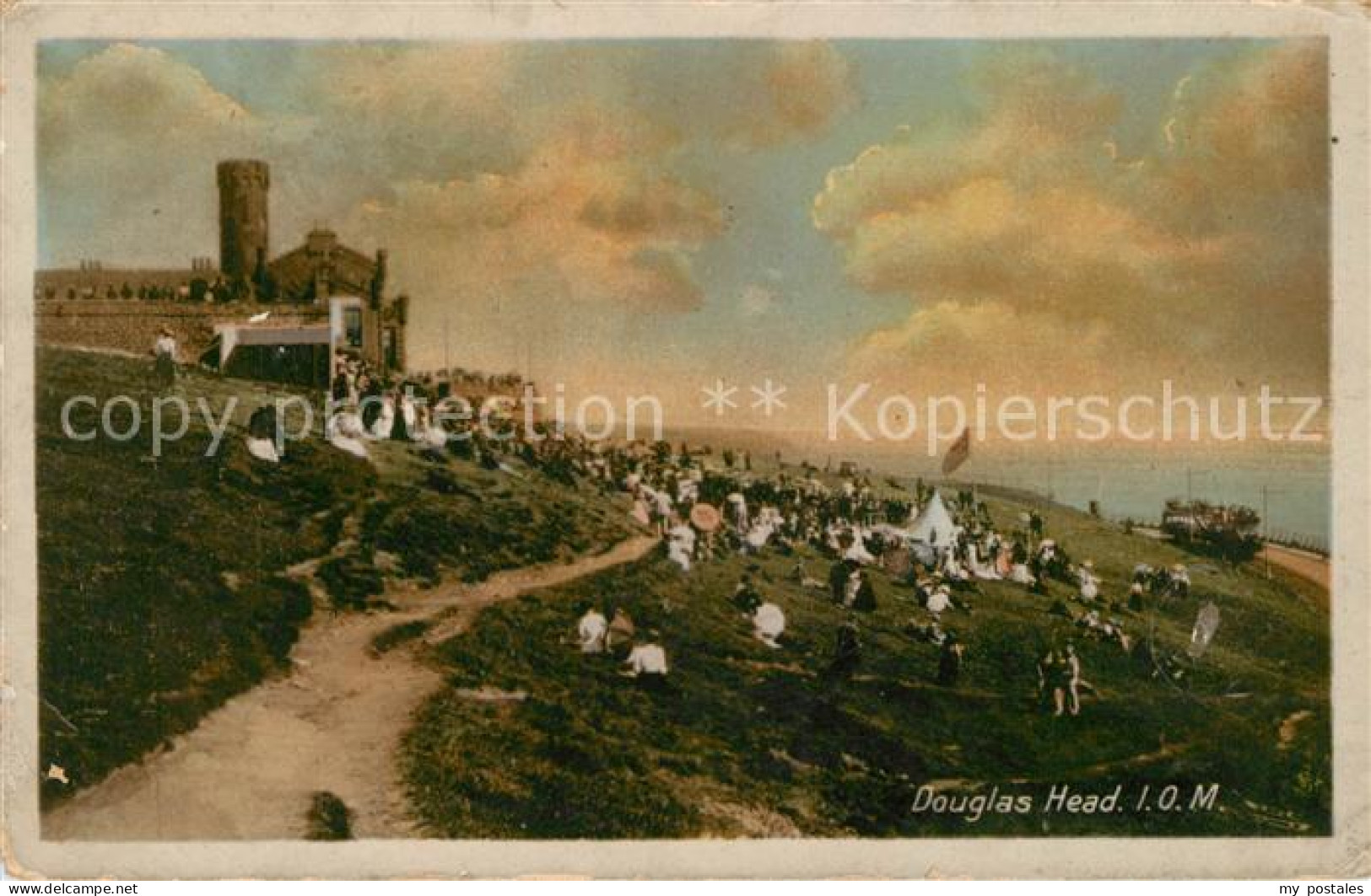 Douglas Isle of Man Panorama Douglas Head