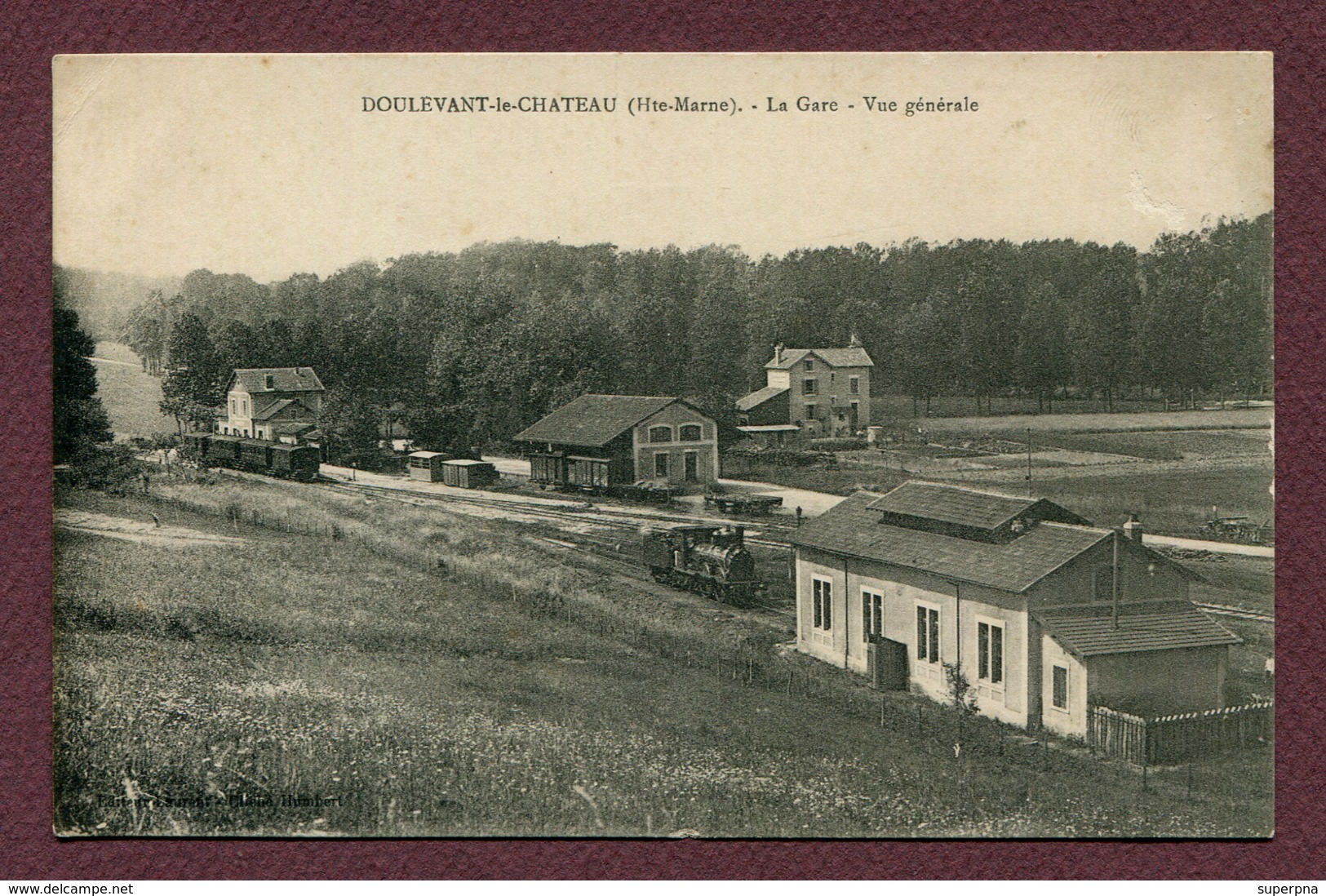 DOULEVANT-LE-CHATEAU  (52) : " LA GARE "