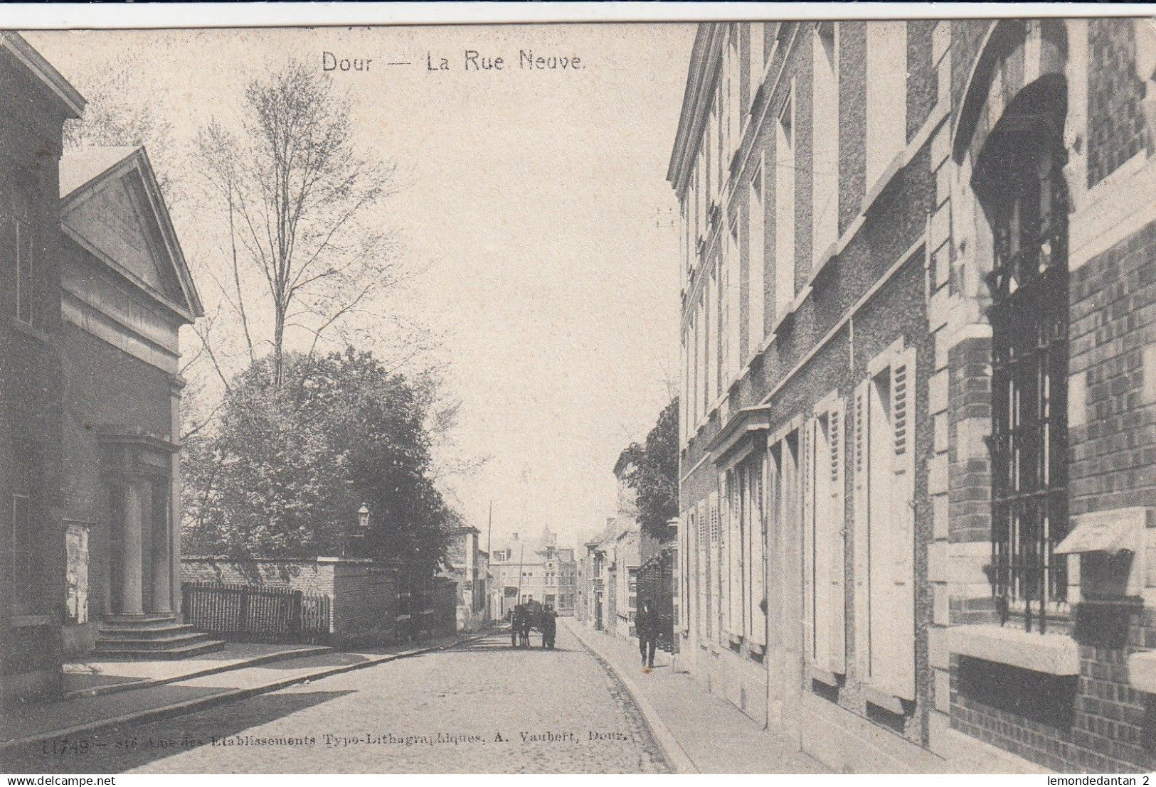 Dour - La Rue Neuve - feldpost