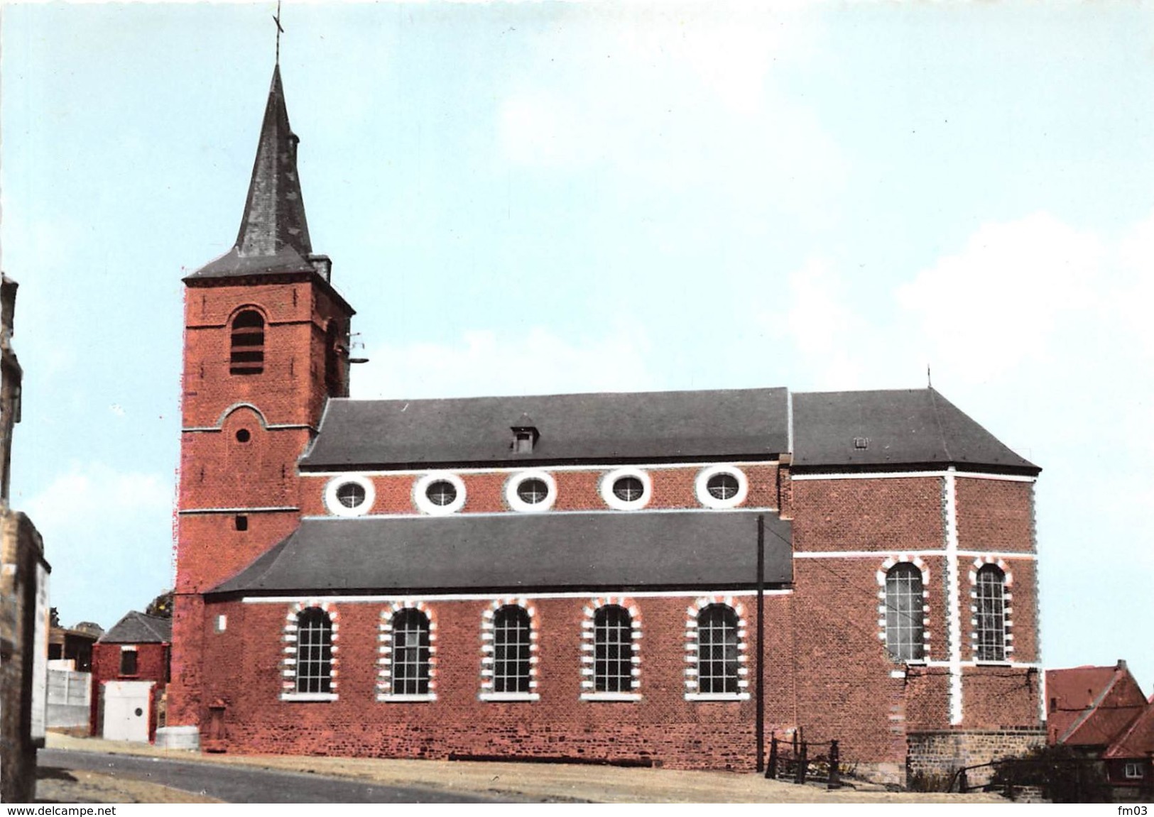 Dour Wihéries église