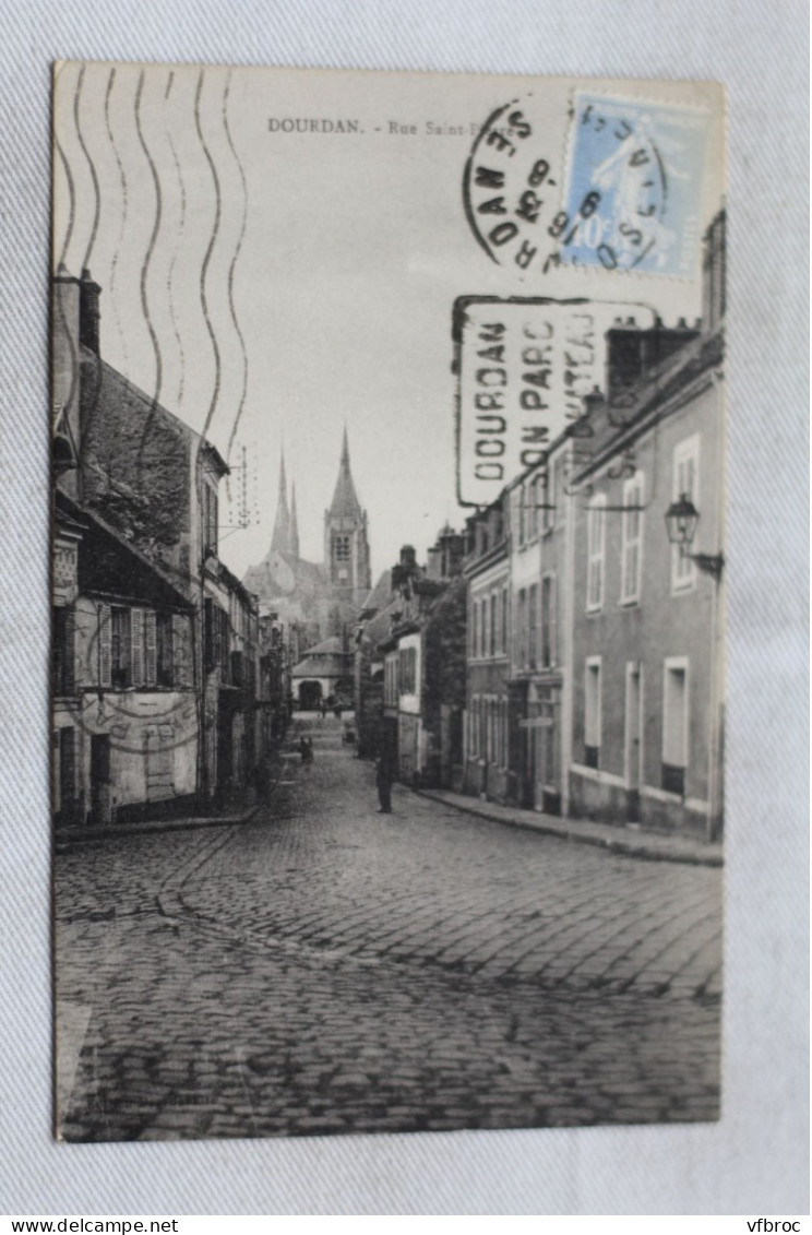 Dourdan, rue saint Pierre, Essonne 91