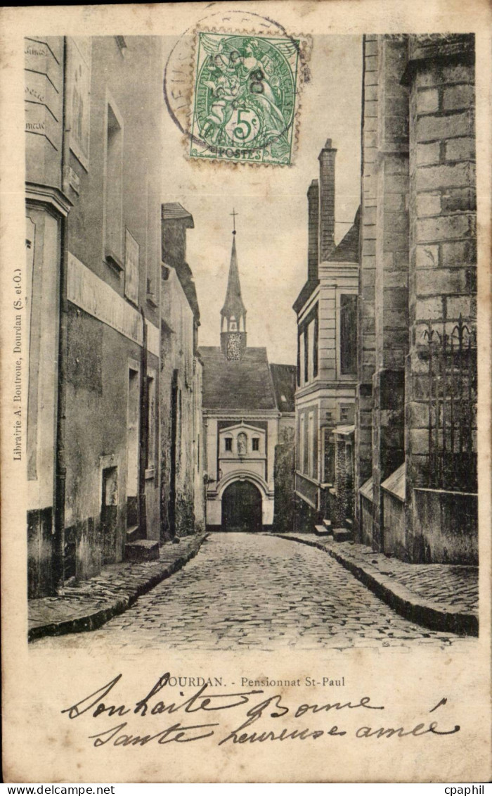 Dourdan - St Paul - CPA