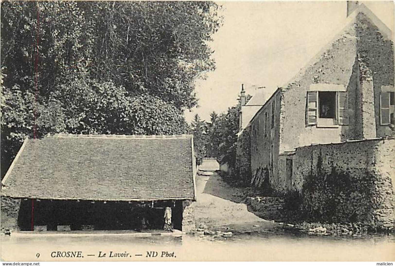 -dpts div -ref-BL869- essonne - crosnes - crosne - le lavoir - lavoirs -