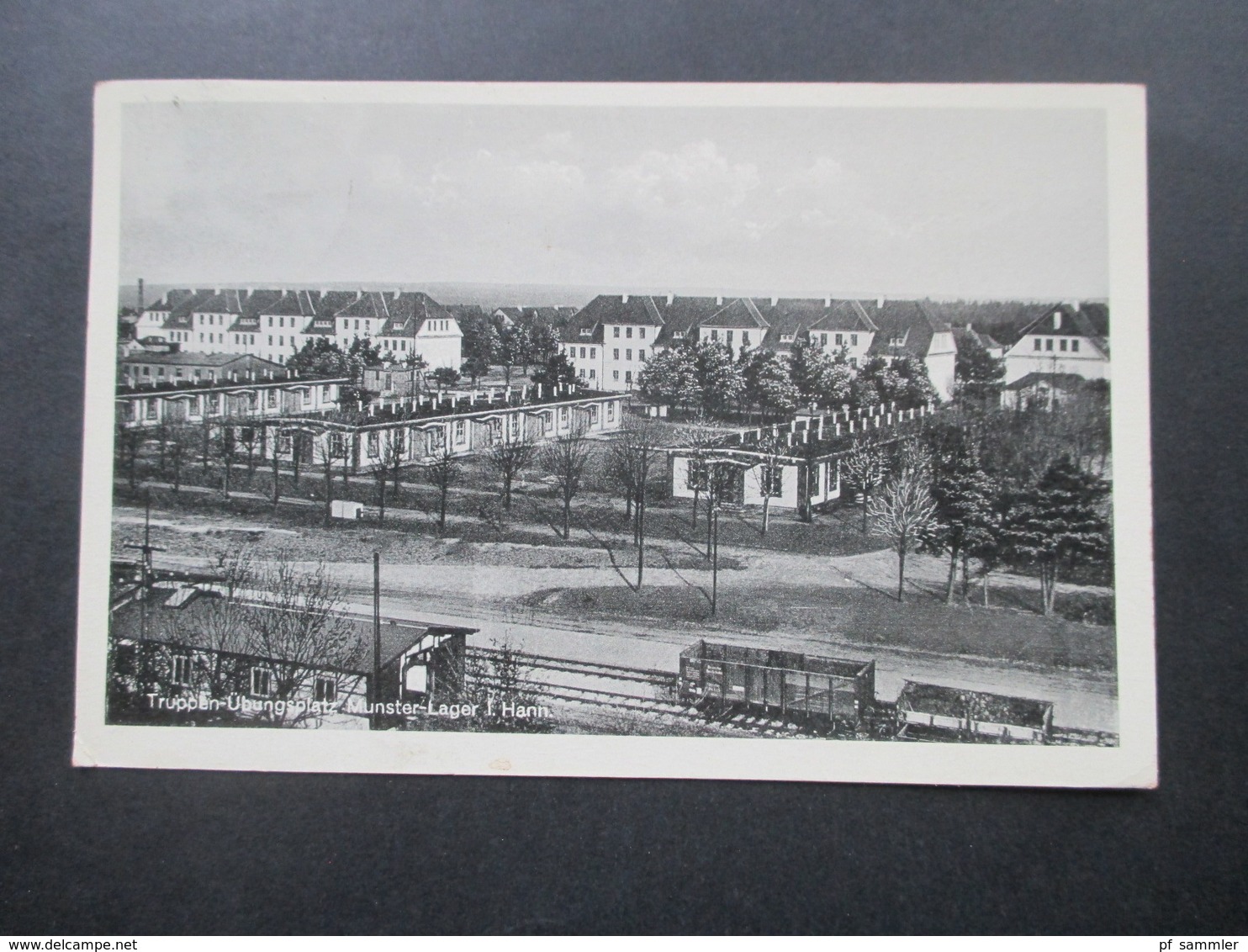 DR 1934 AK Truppen Übungsplatz Munster Lager i. Hann. Verlag Karl Redeker Photohaus Munster Lager