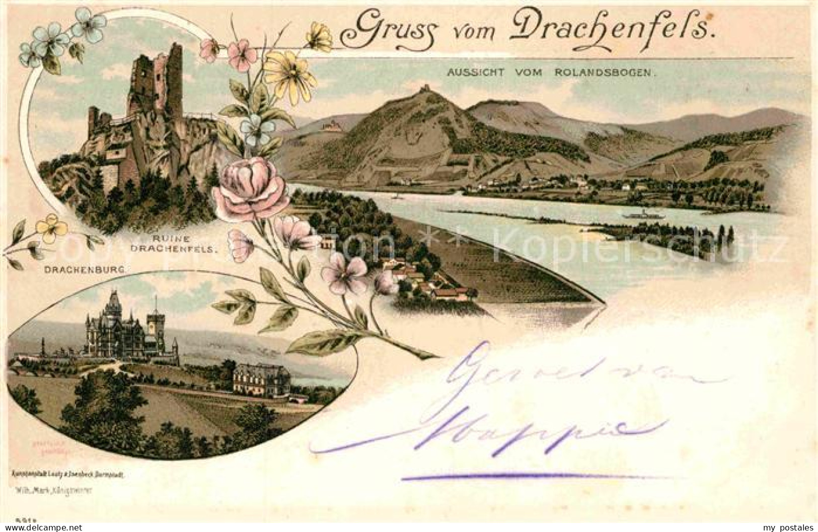 Drachenfels Ruine Drachenfels Drachenburg