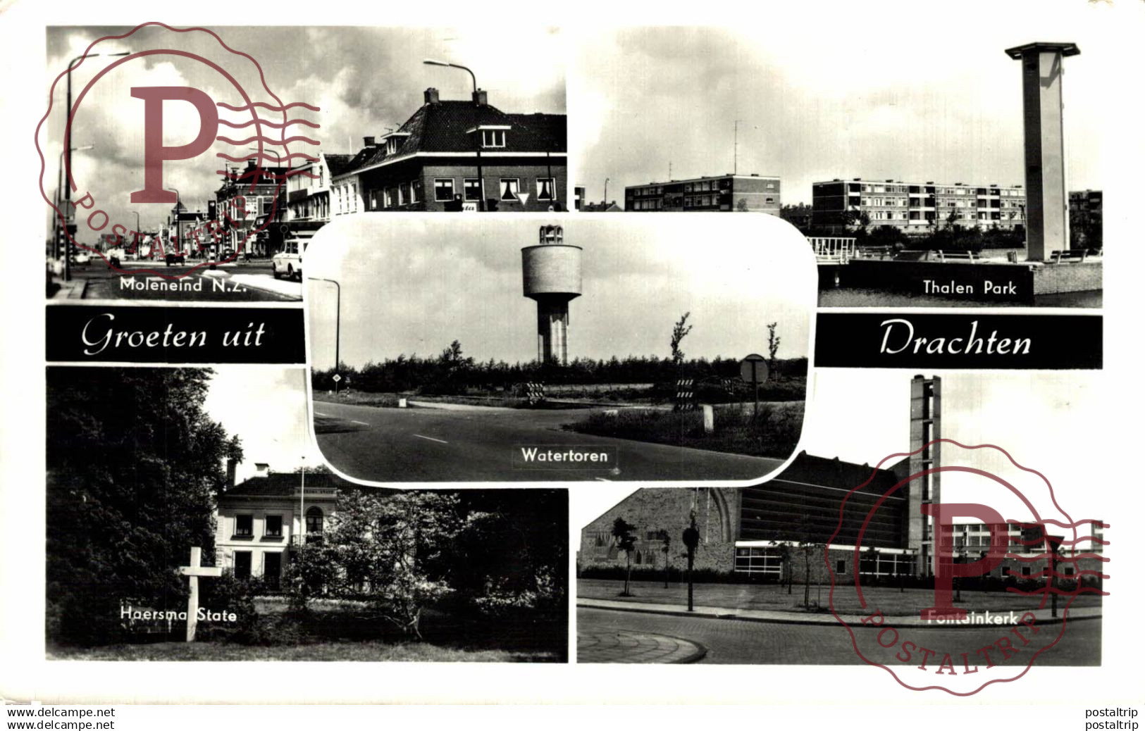 DRACHTEN  Groeten uit Drachten  Friesland  HOLLAND HOLANDA NETHERLANDS