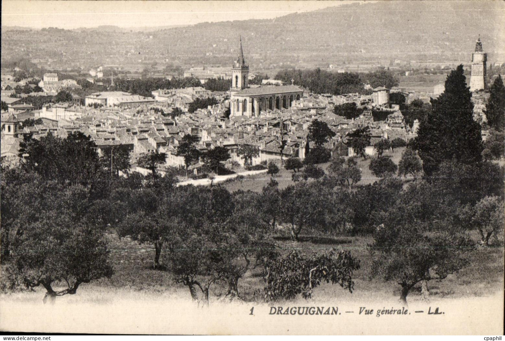 Draguignan - Vue Generale - CPA