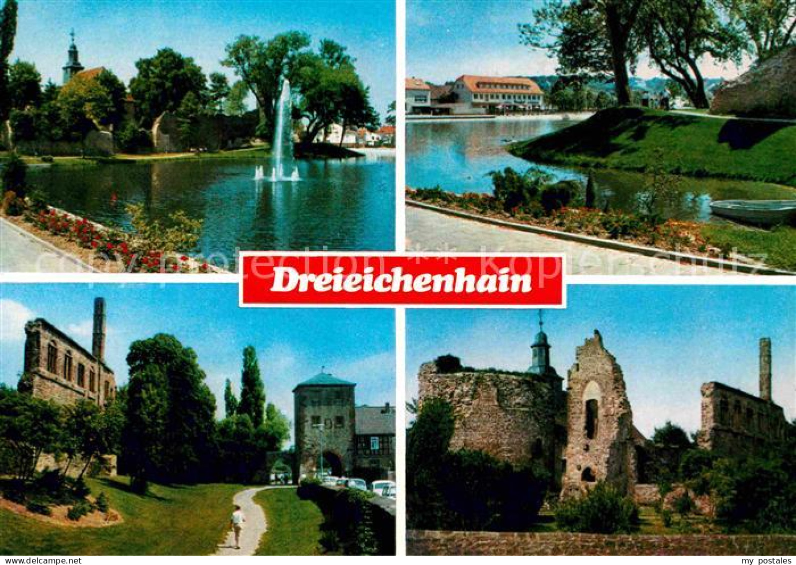 Dreieichenhain Ruine Teich