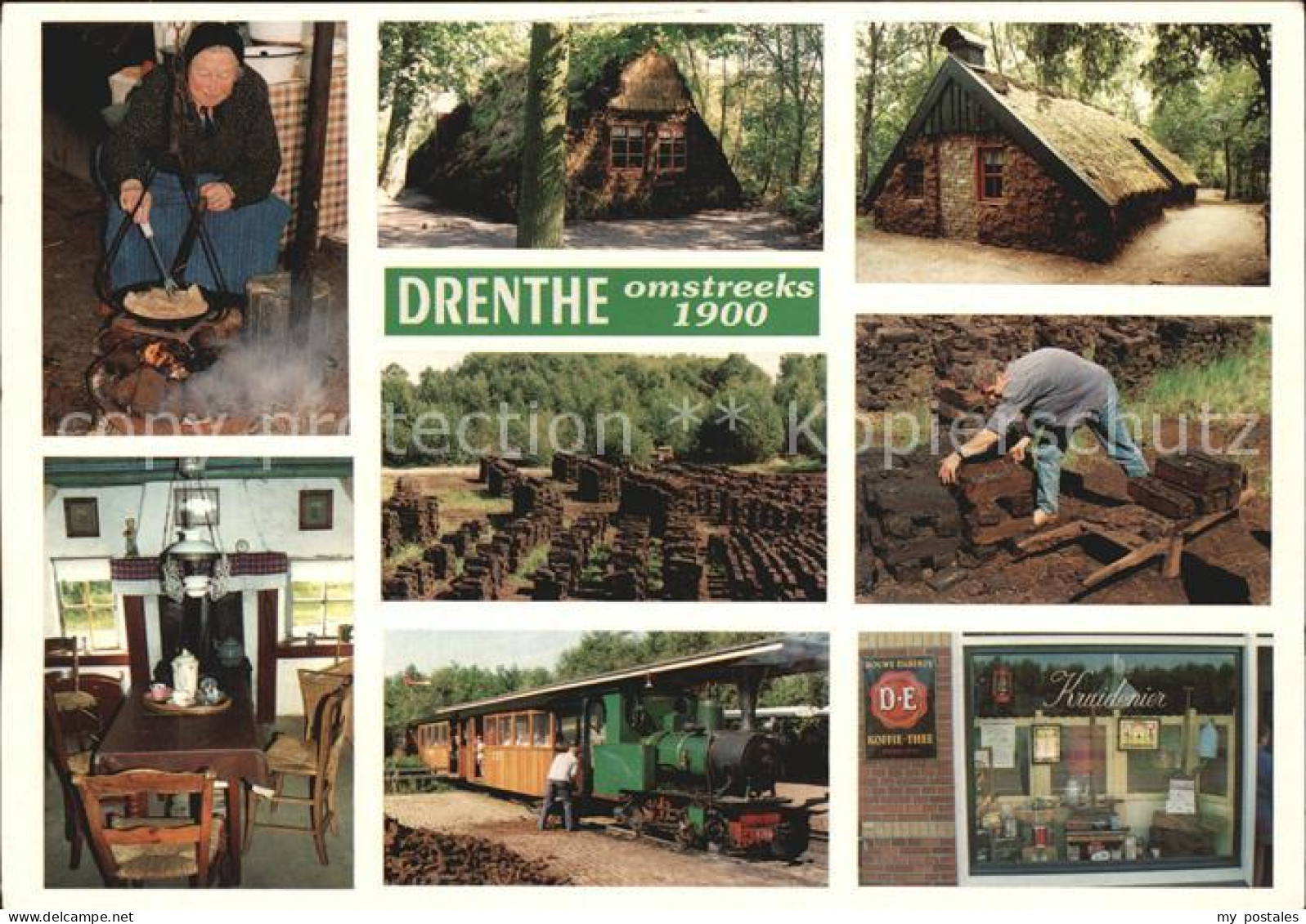 Drenthe omstreeks 1900 Details