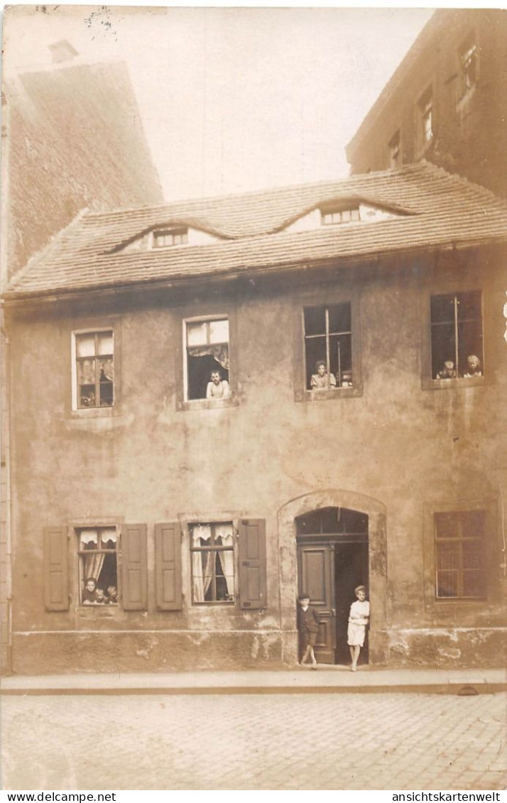 Dresden Fotokarte Gebäude Personen ngl #189.412