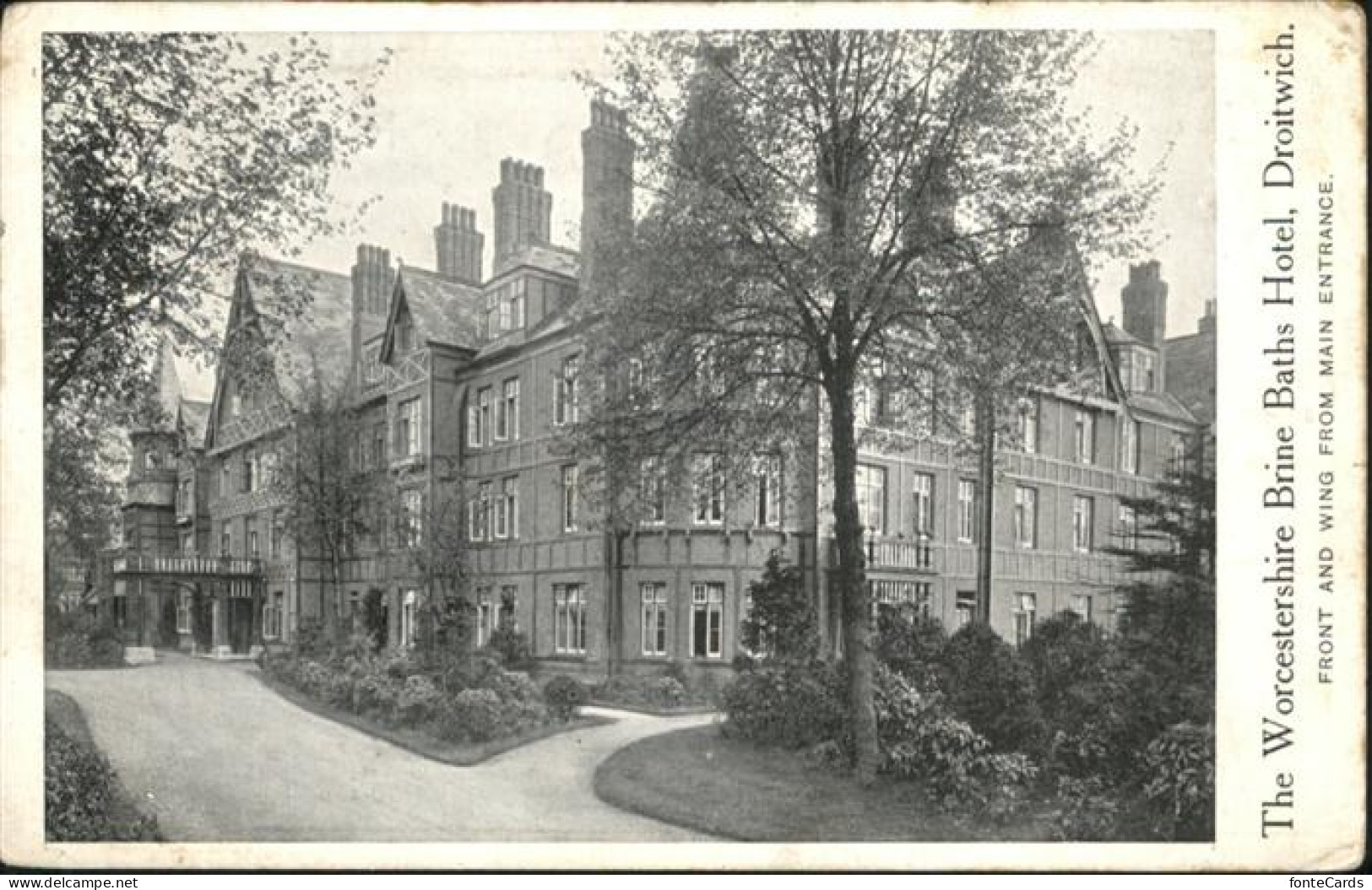 Droitwich Wychavon Worcestershire Brine Baths Hotel