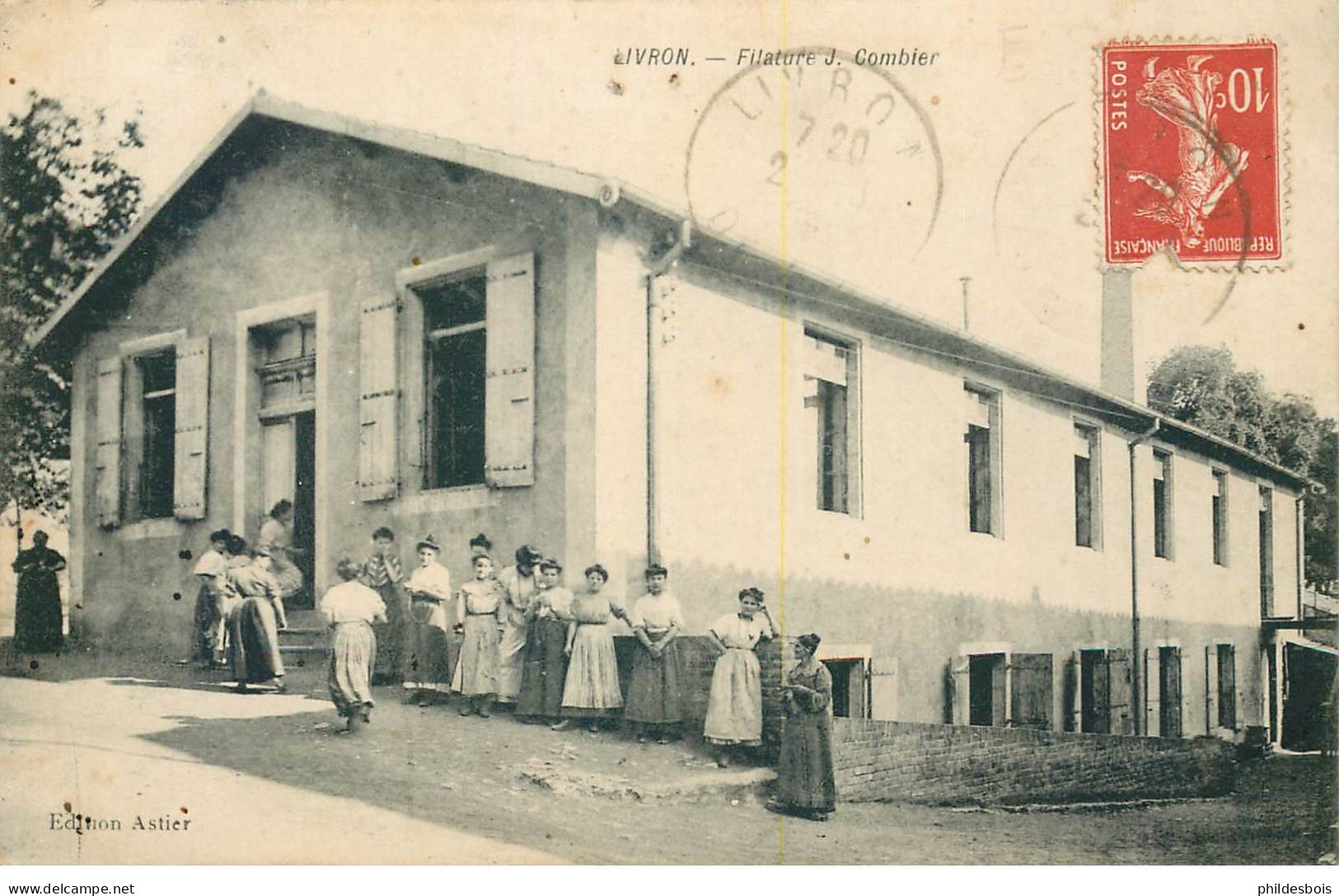 DROME  LIVRON  Filature J.COMBIER