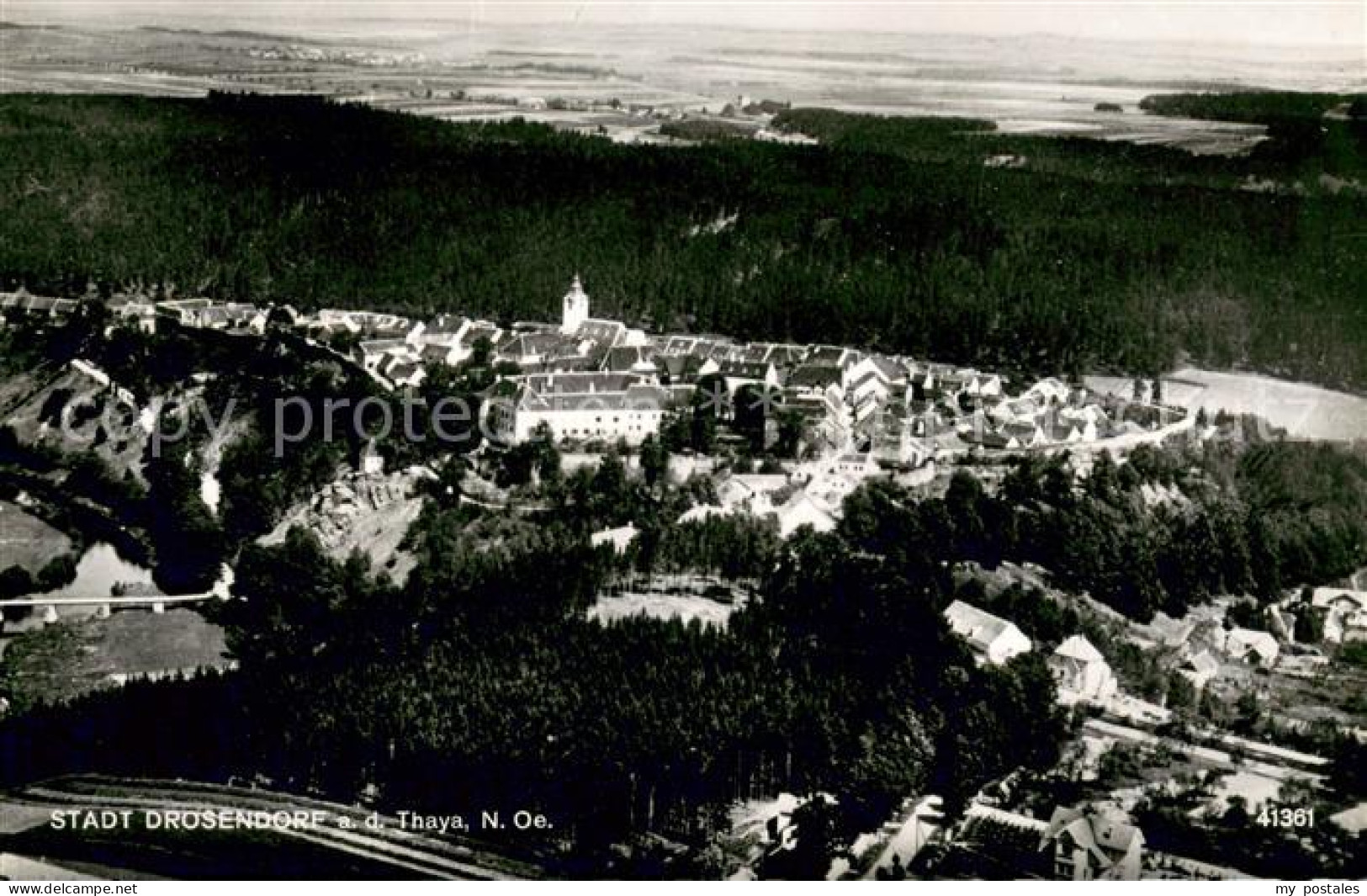 Drosendorf-Zissersdorf Fliegeraufnahme