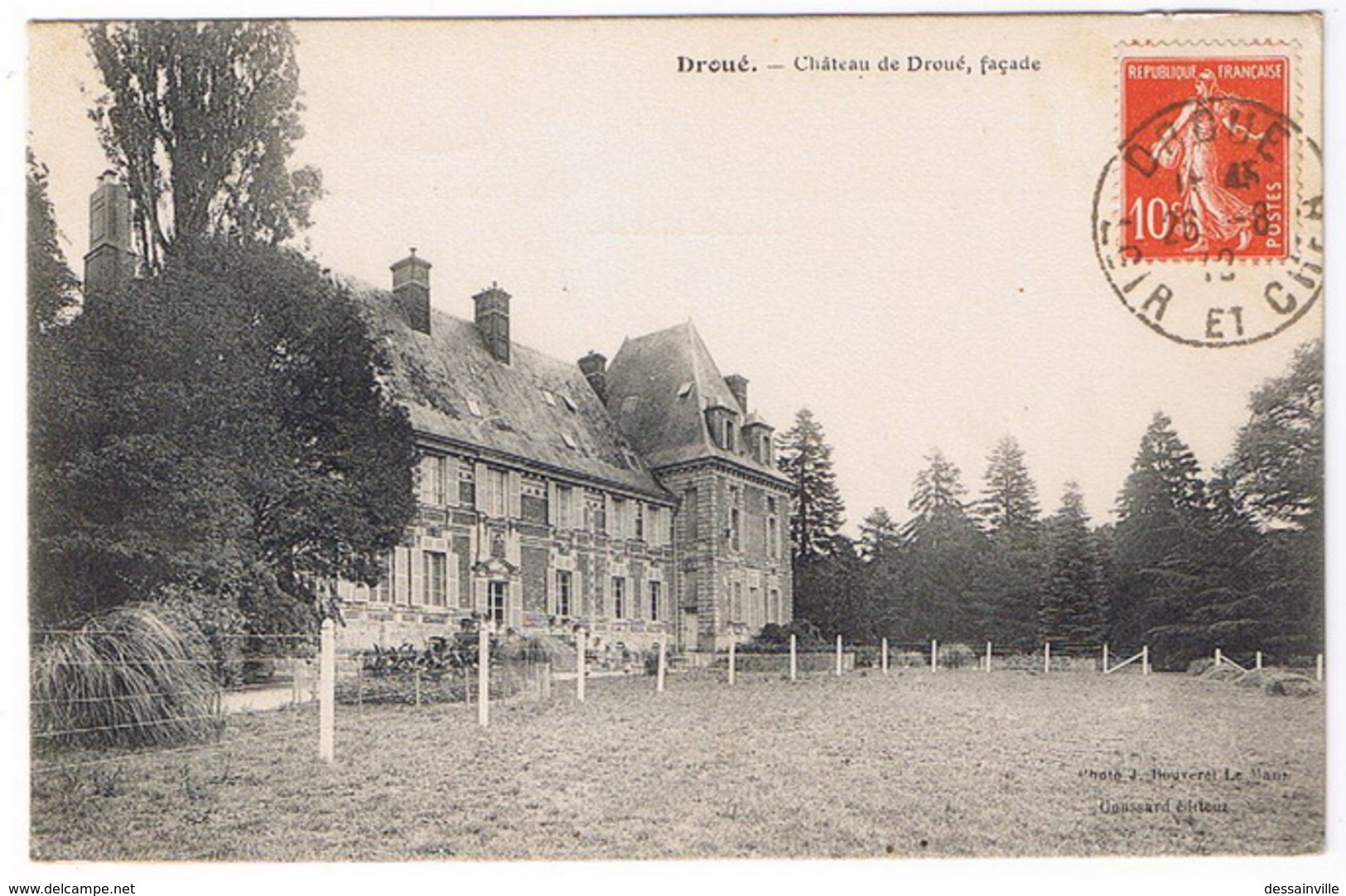 DROUE  château façade