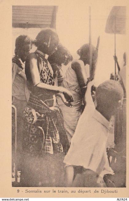CARTOLINA NON VIAGGIATA PRIMI 900 DJIBOUTI-OCCUPAZIONE FRANCESE (CT346
