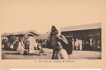 CARTOLINA NON VIAGGIATA PRIMI 900 DJIBOUTI -OCCUPAZIONE FRANCESE (CT573
