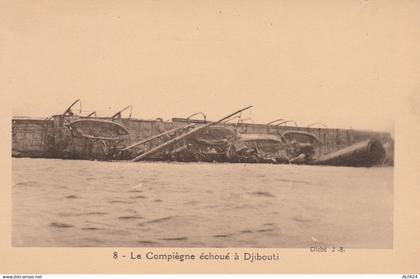 CARTOLINA NON VIAGGIATA PRIMI 900 DJIBOUTI -OCCUPAZIONE FRANCESE (CT623