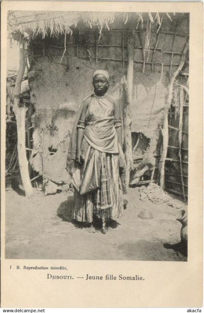 CPA Jeune Fille Somalie - Type DJIBOUTI (1084589)