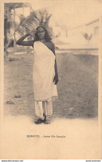 Djibouti - Jeune fille somalie - Ed. inconnu