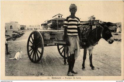 Gjibouti - Porteur de Sable