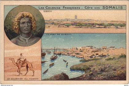 PC CARTE DJIBOUTI DJIBOUTI SOMALIA (a23812)