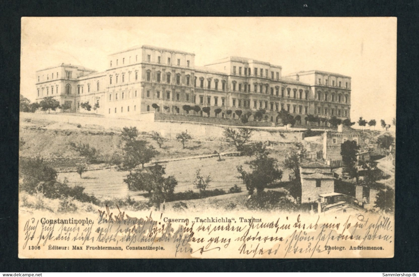 Dt. Auslandspostämter Türkei Ansichtskarte Konstantinopel nach Wilsdruff 1903