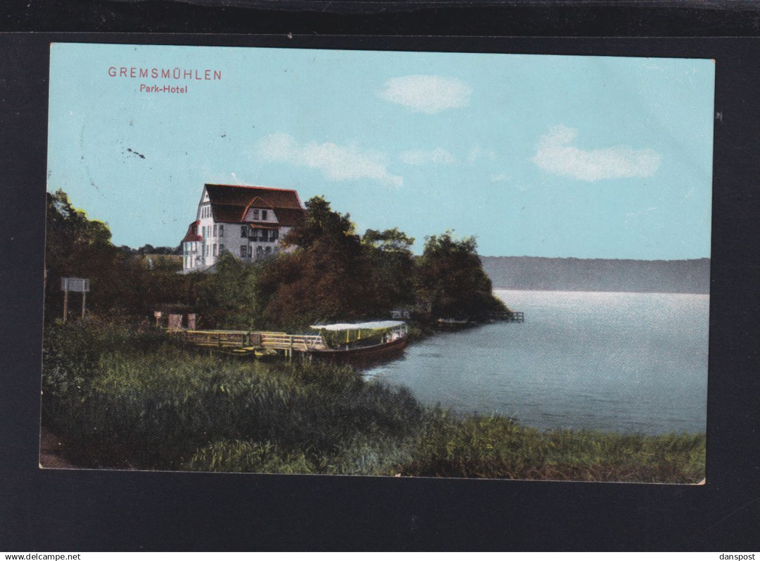 Dt. Reich AK Bad Malente-Gremsmühlen Park-Hotel 1912