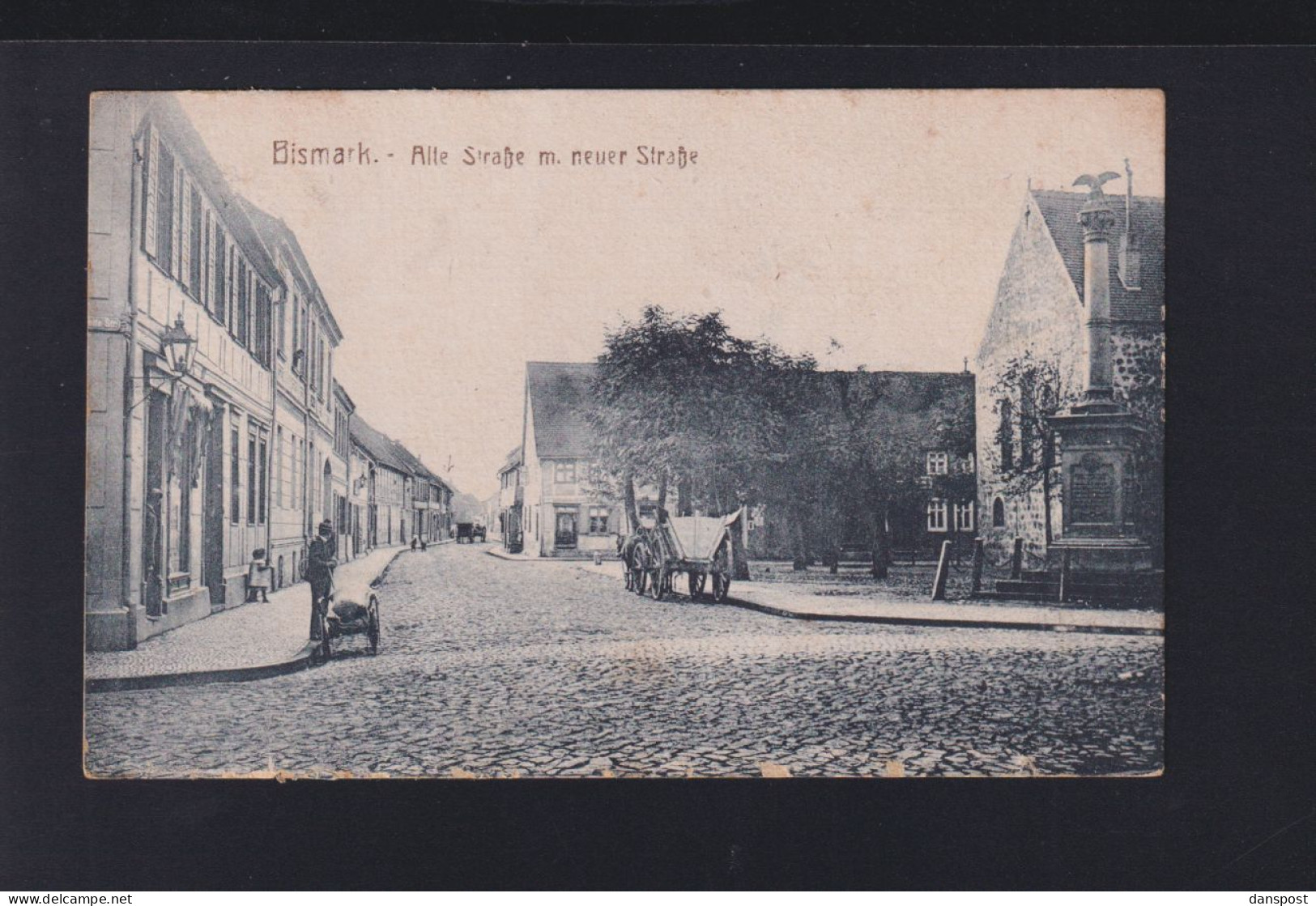 Dt. Reich AK Bismark Alte Strasse